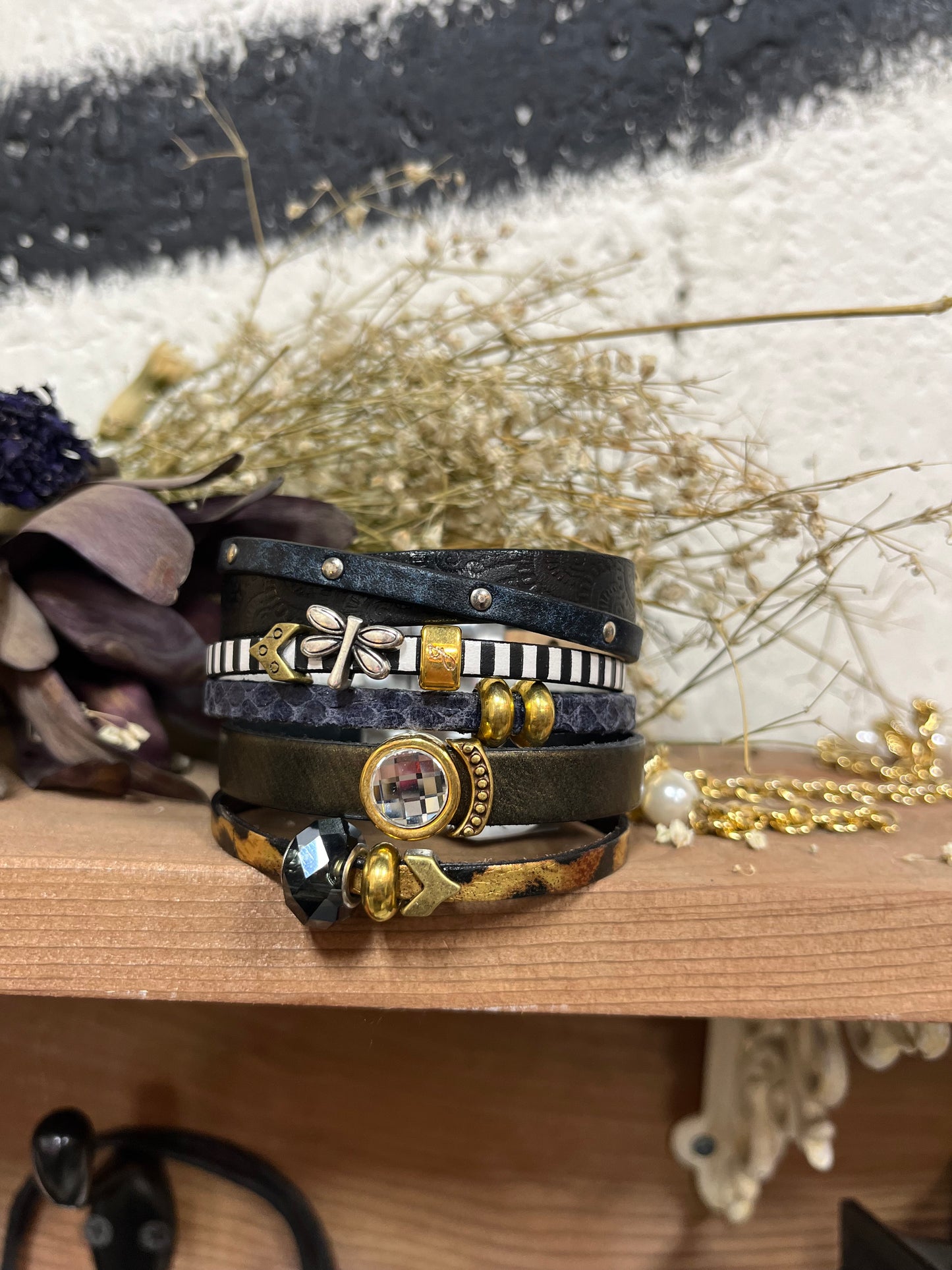 “Magical” Leather Bracelet