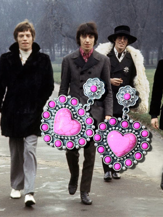 The Candy-O Heart Earrings