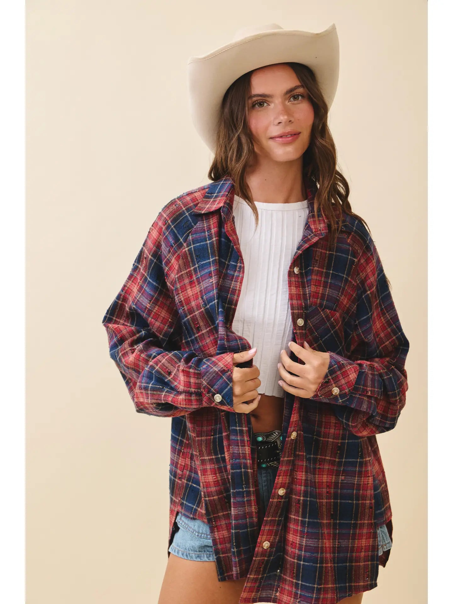 Worn Out West Flannel