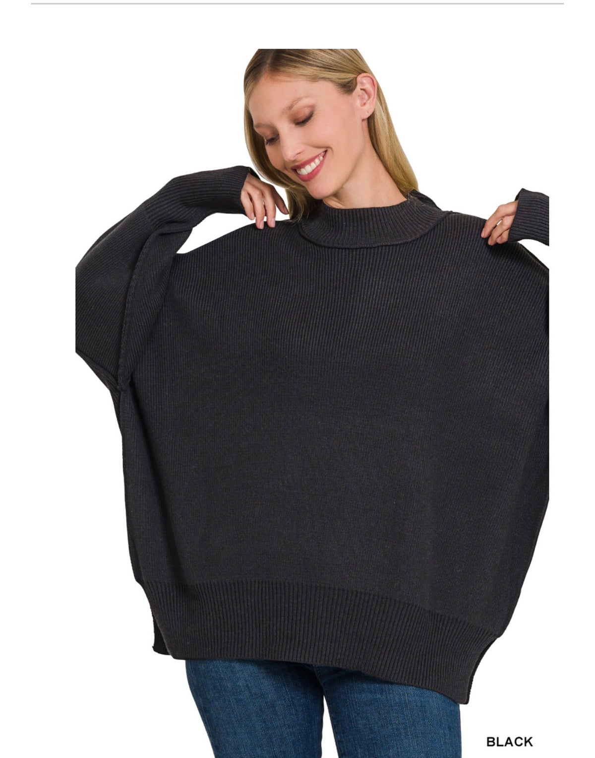 Slow Burn Oversized Sweater