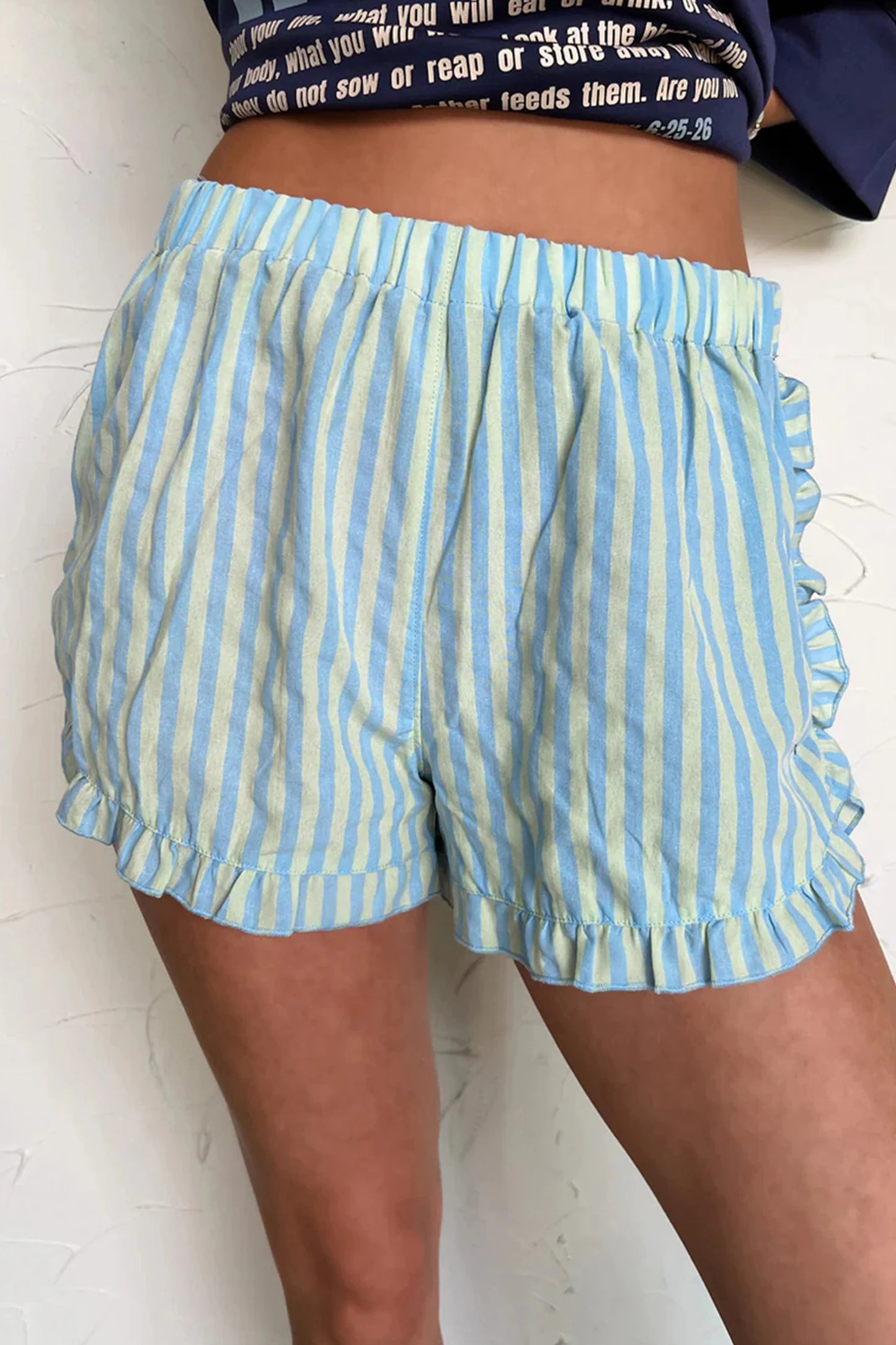 Summer Spritz Ruffle Shorts