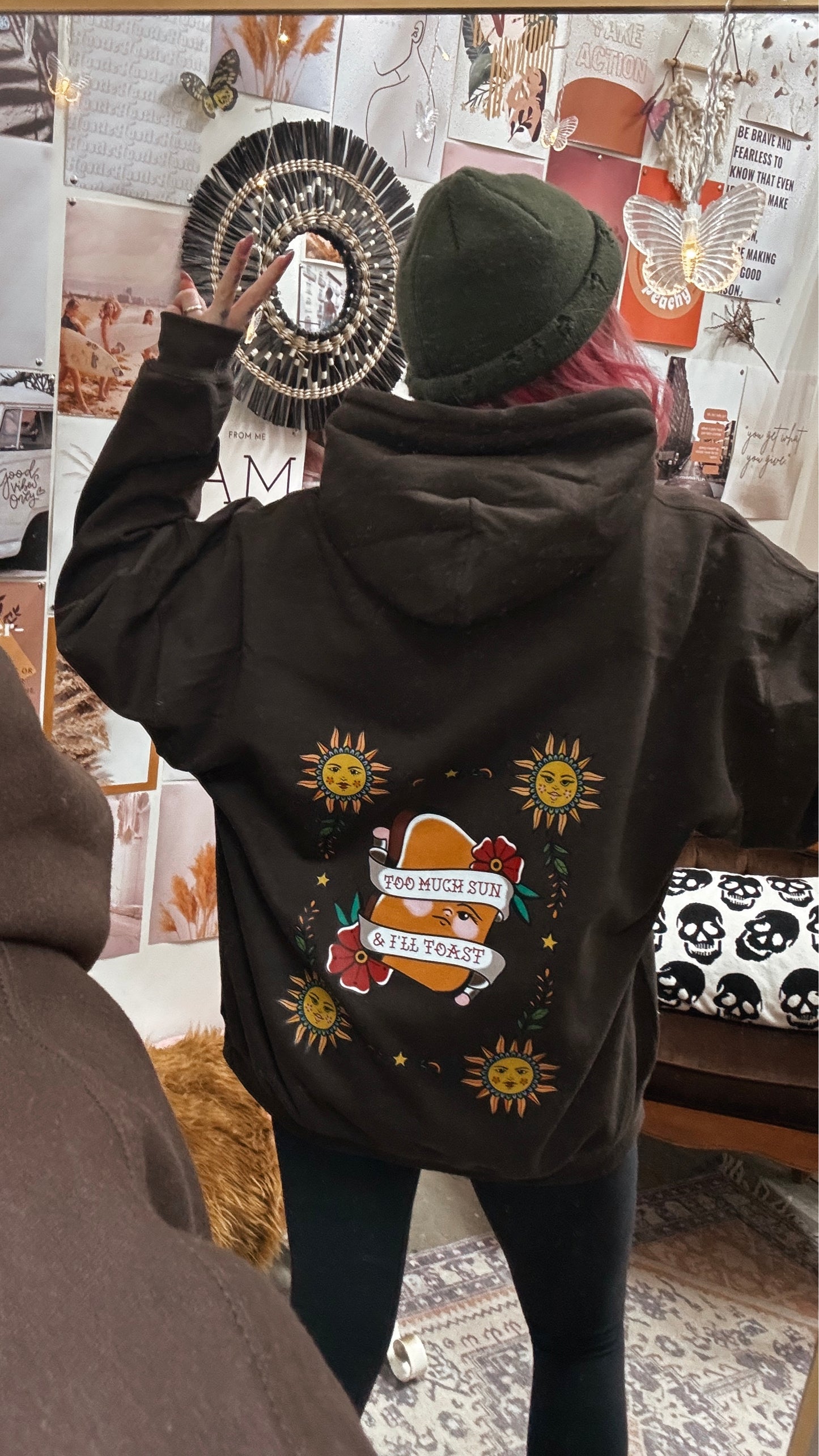 *PRE ORDER” Too Much Sun Hoodie