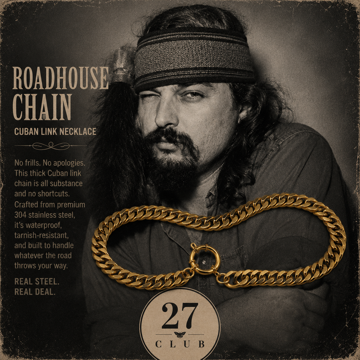 Roadhouse Chain Link Necklace