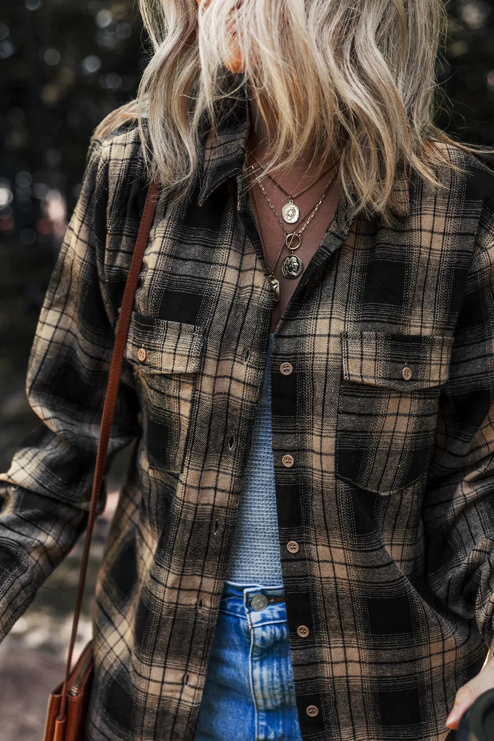 Throwback Threads Plaid Shacket