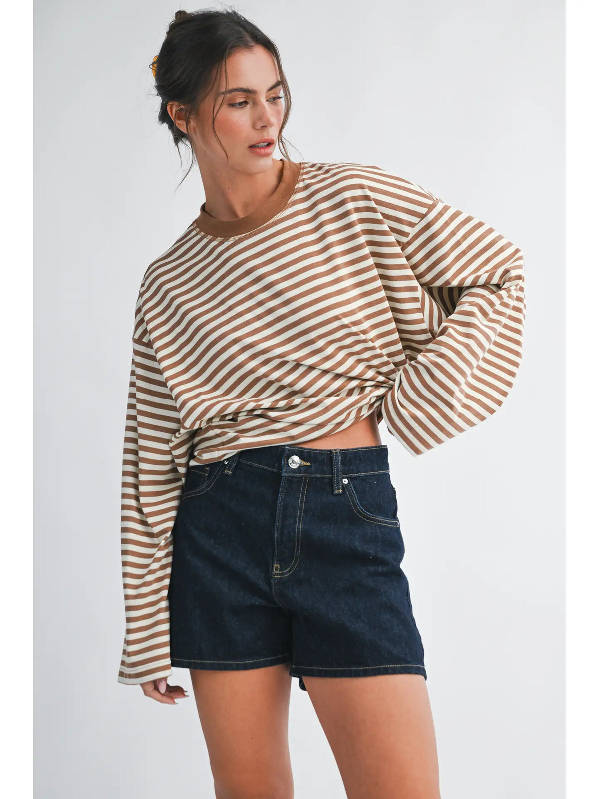 Sunday Static Striped Long Sleeve