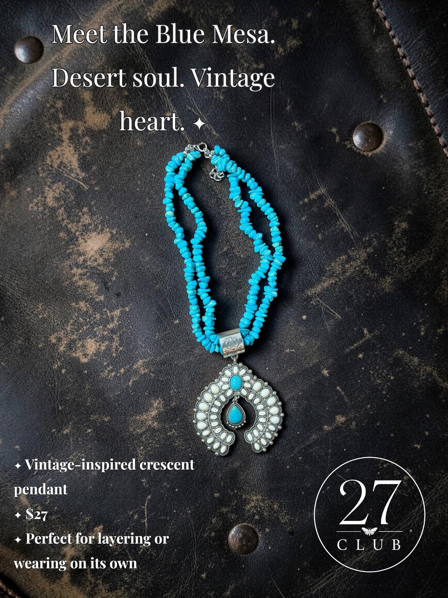 Blue Mesa Necklace