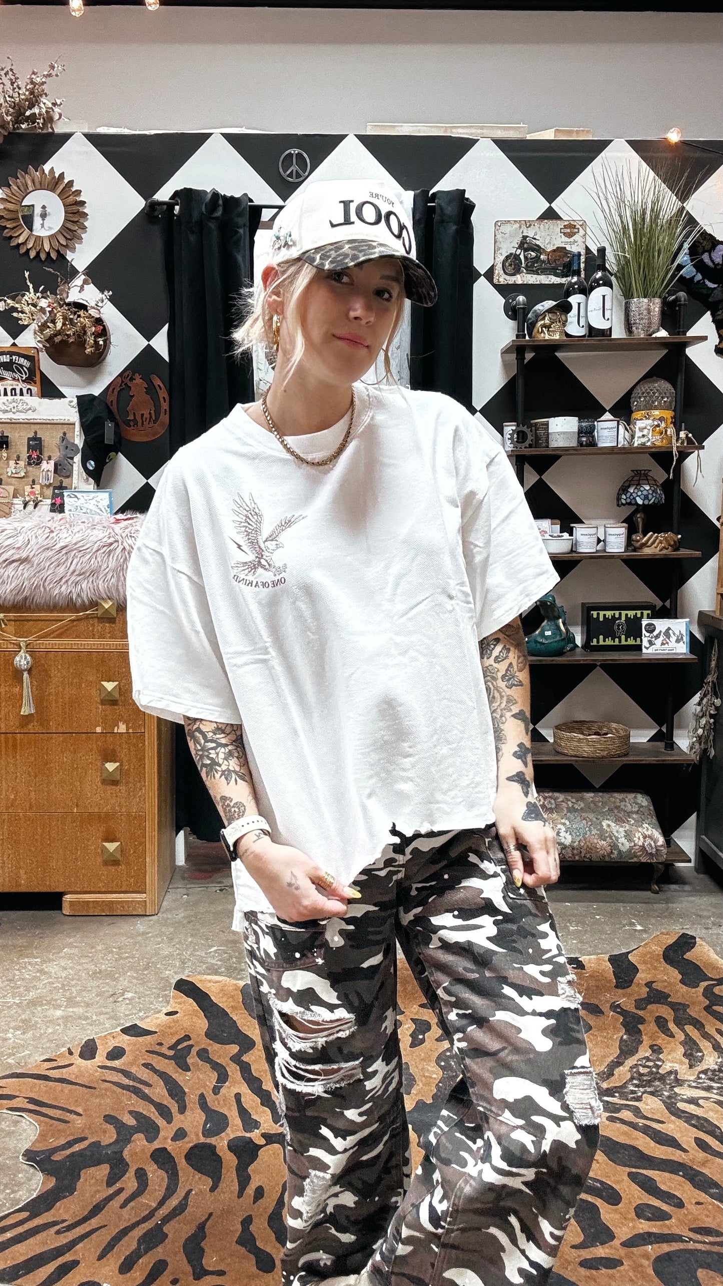 Show Up Spirit Animal Tee