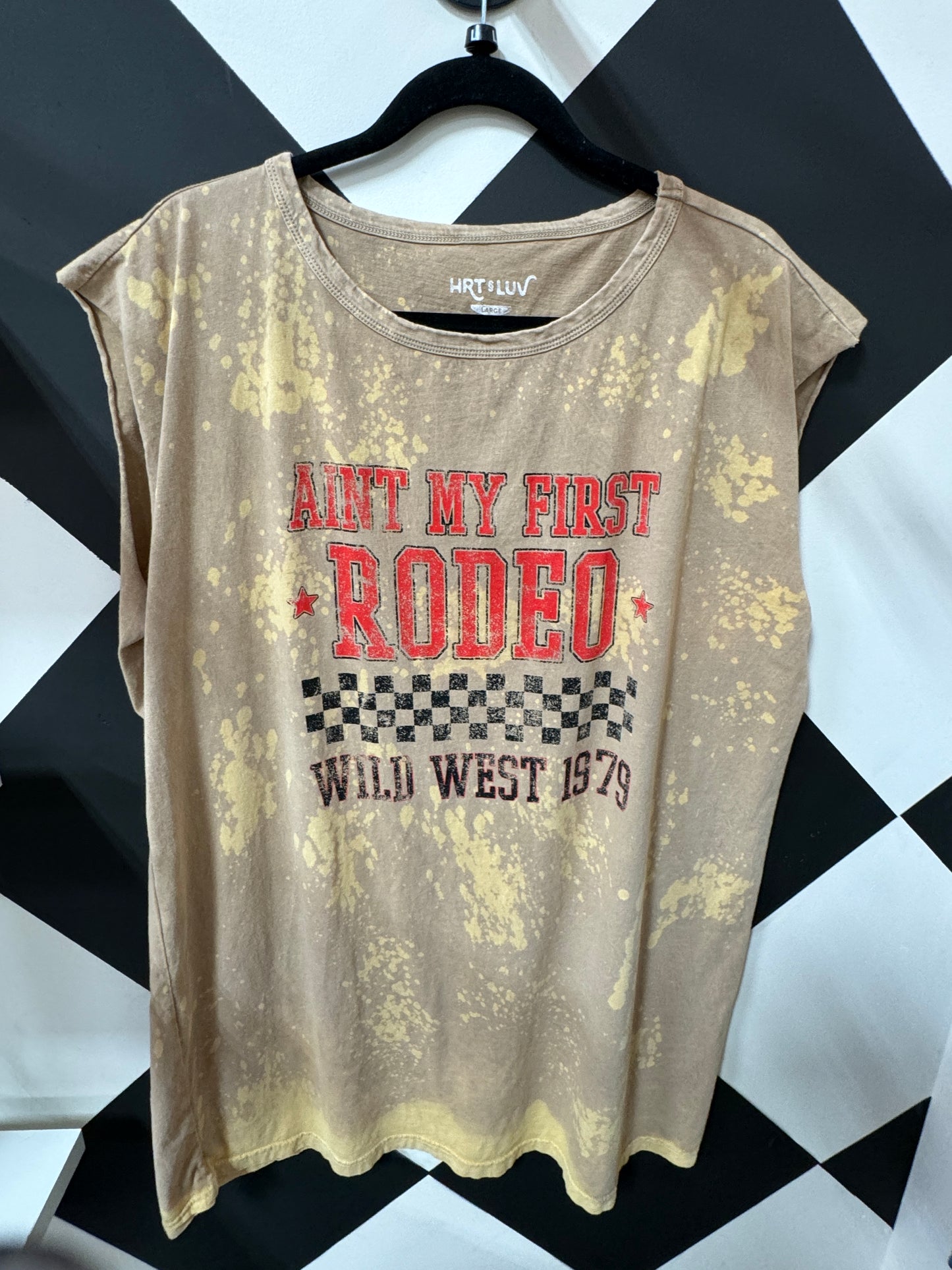 Aint My First Rodeo Graphic Tank Dress