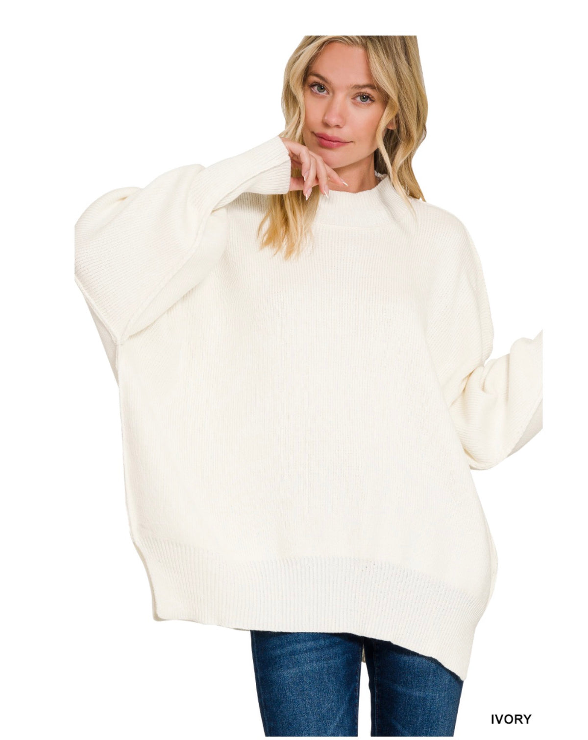 Slow Burn Oversized Sweater