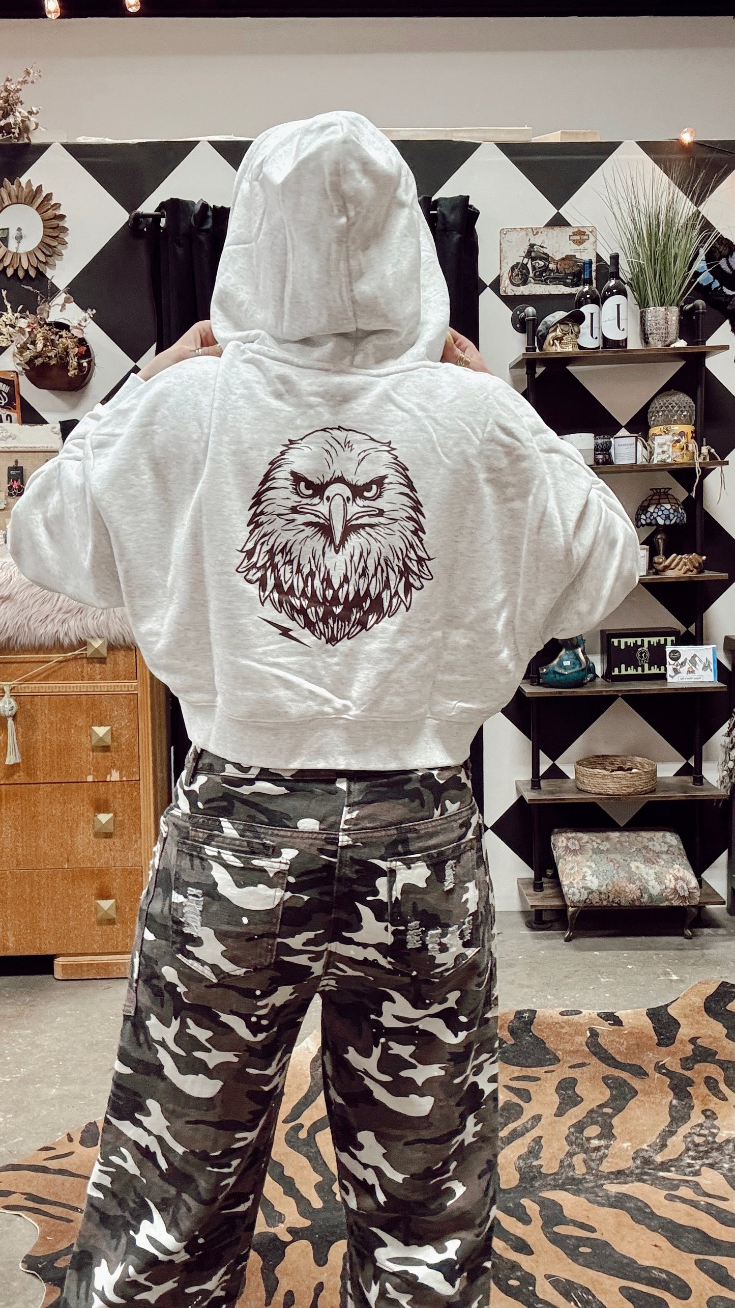 Spirit Animal Athletic Cropped Hoodie
