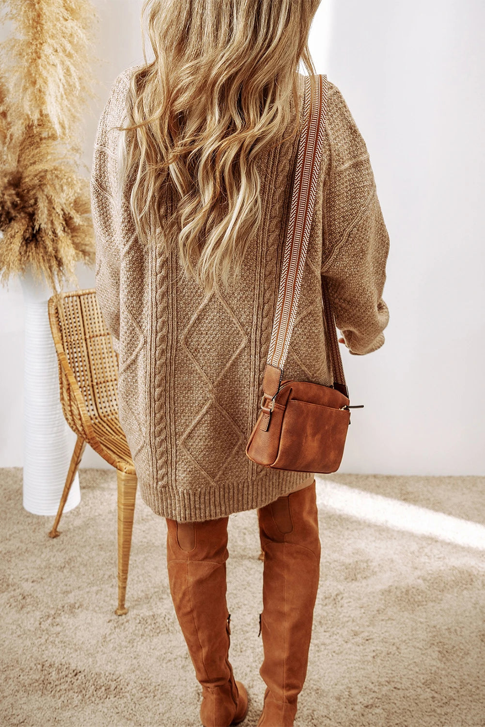 Mocha Mornings Sweater Dress