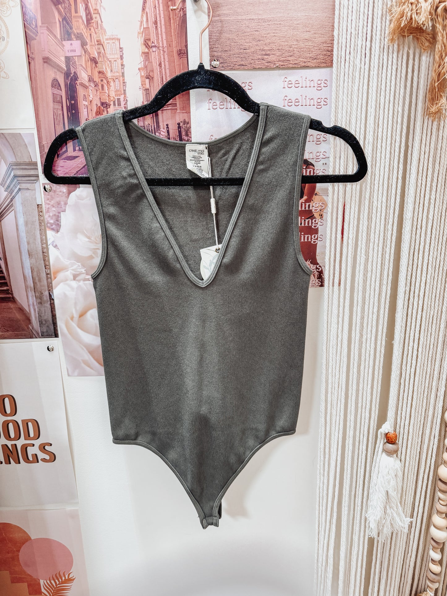 Cest Moi Bamboo Bodysuit