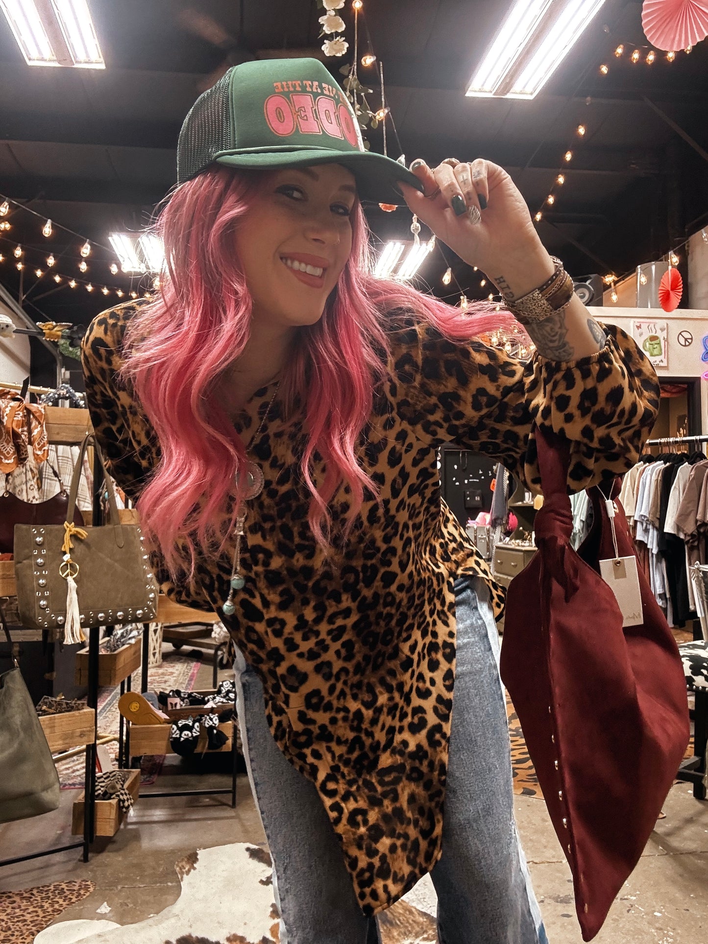 Meet Me At The Rodeo Snapback Hat