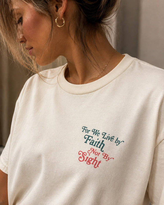 Faith Not By Sight Oversized Tee
