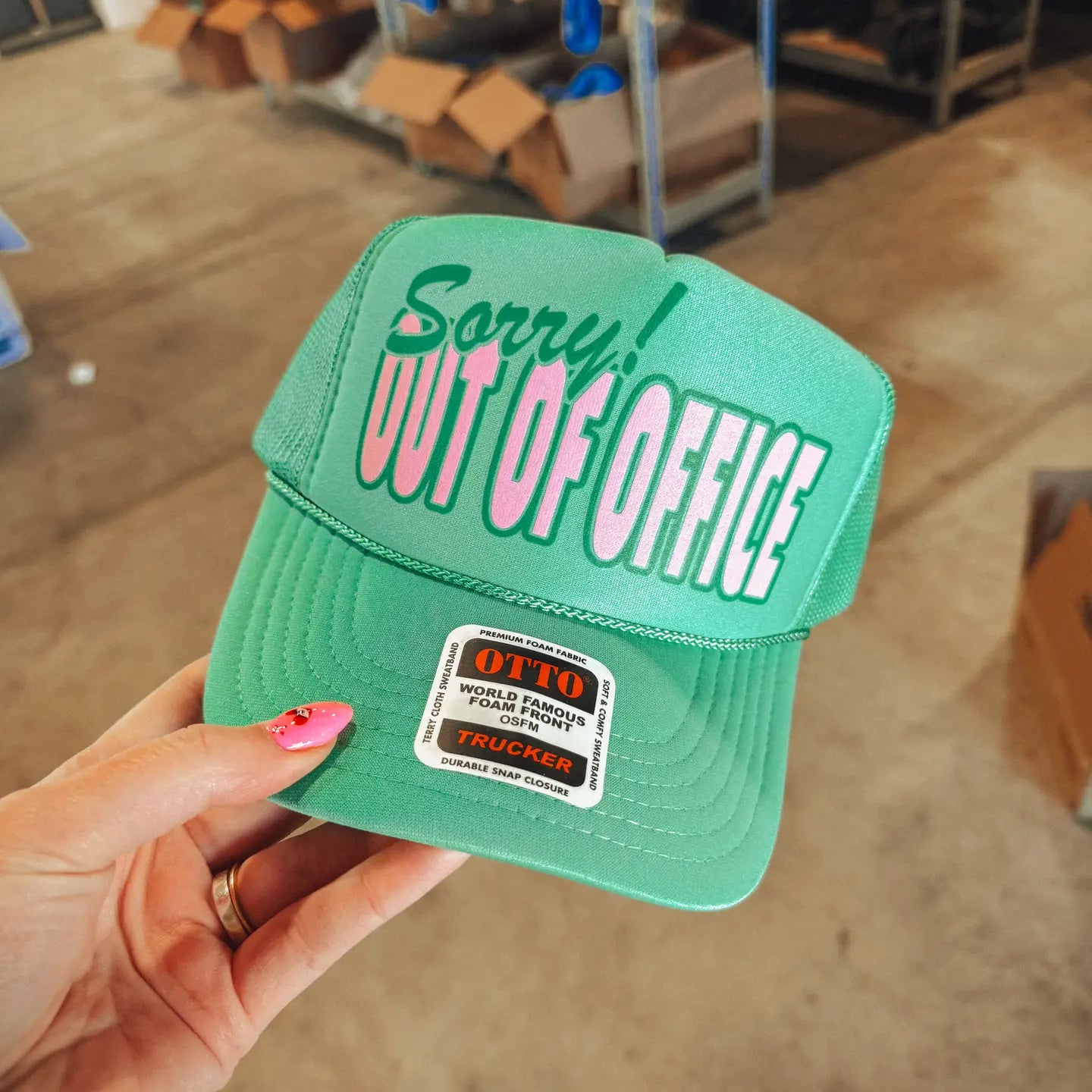 Out of Office Trucker Hat
