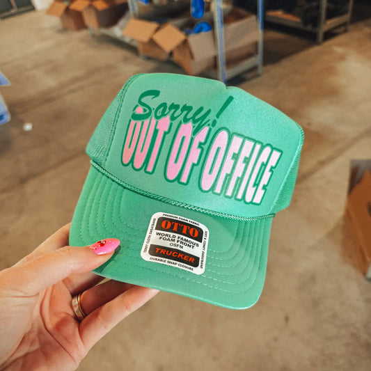 Out of Office Trucker Hat