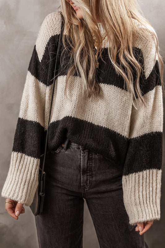 Colorblock Comfort Sweater
