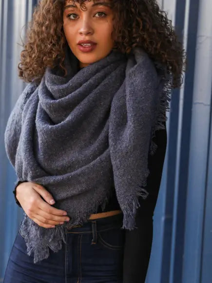 Make It Cozy Mohair Scarf