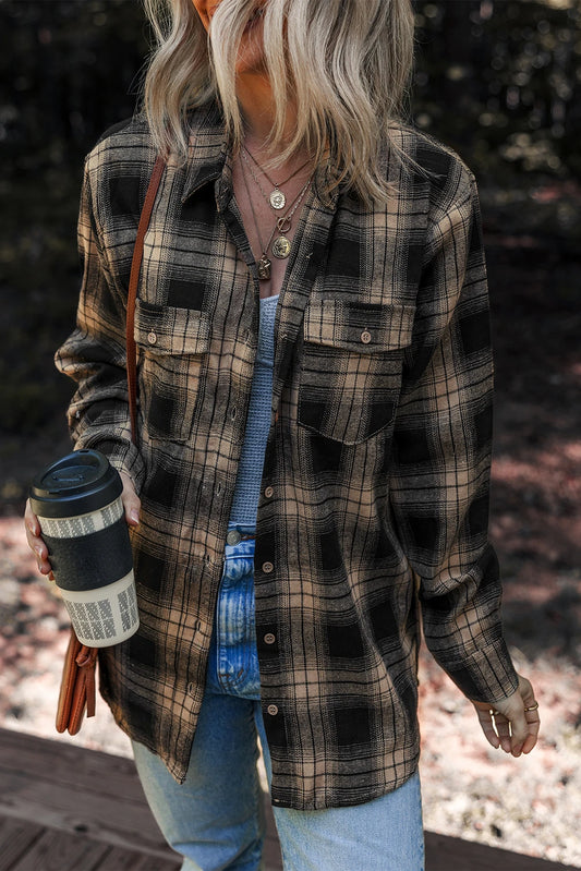 Throwback Threads Plaid Shacket