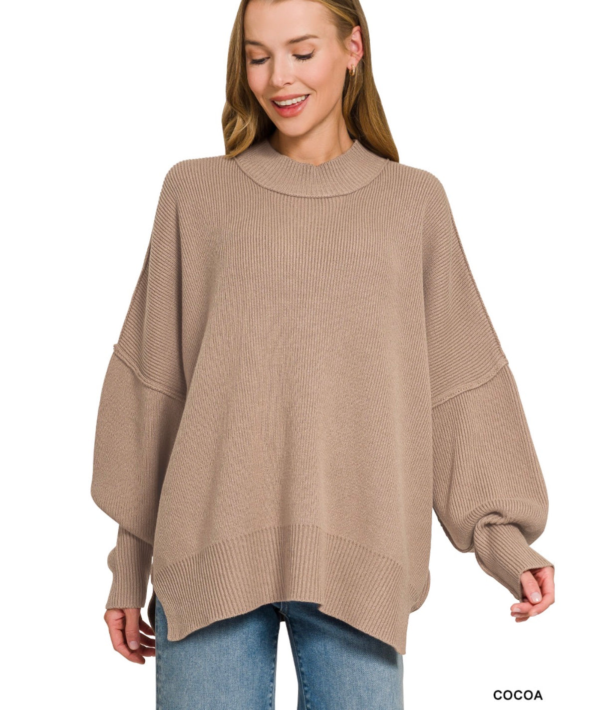 Slow Burn Oversized Sweater