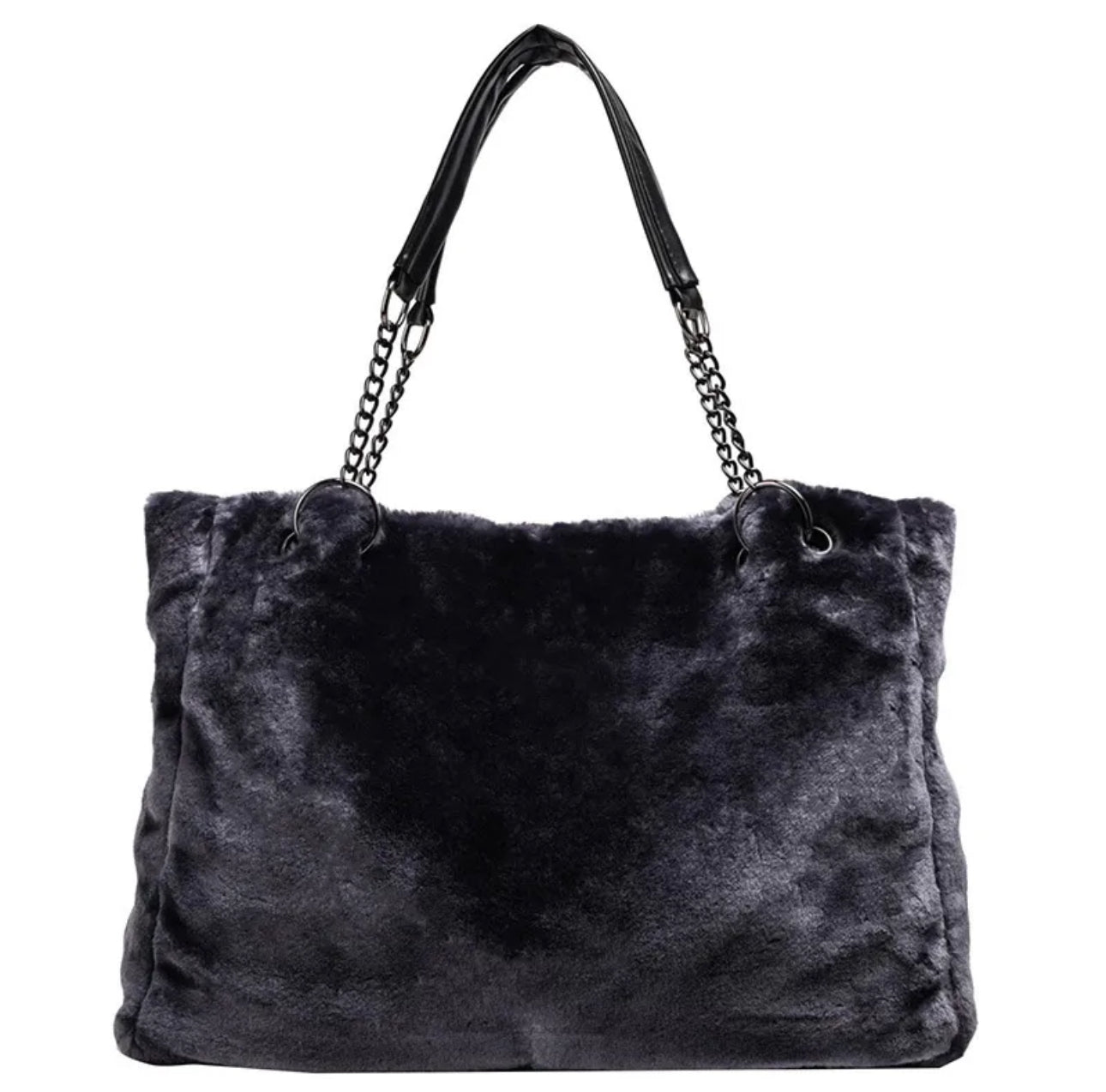 Totes Fur Real Faux Fur Bag