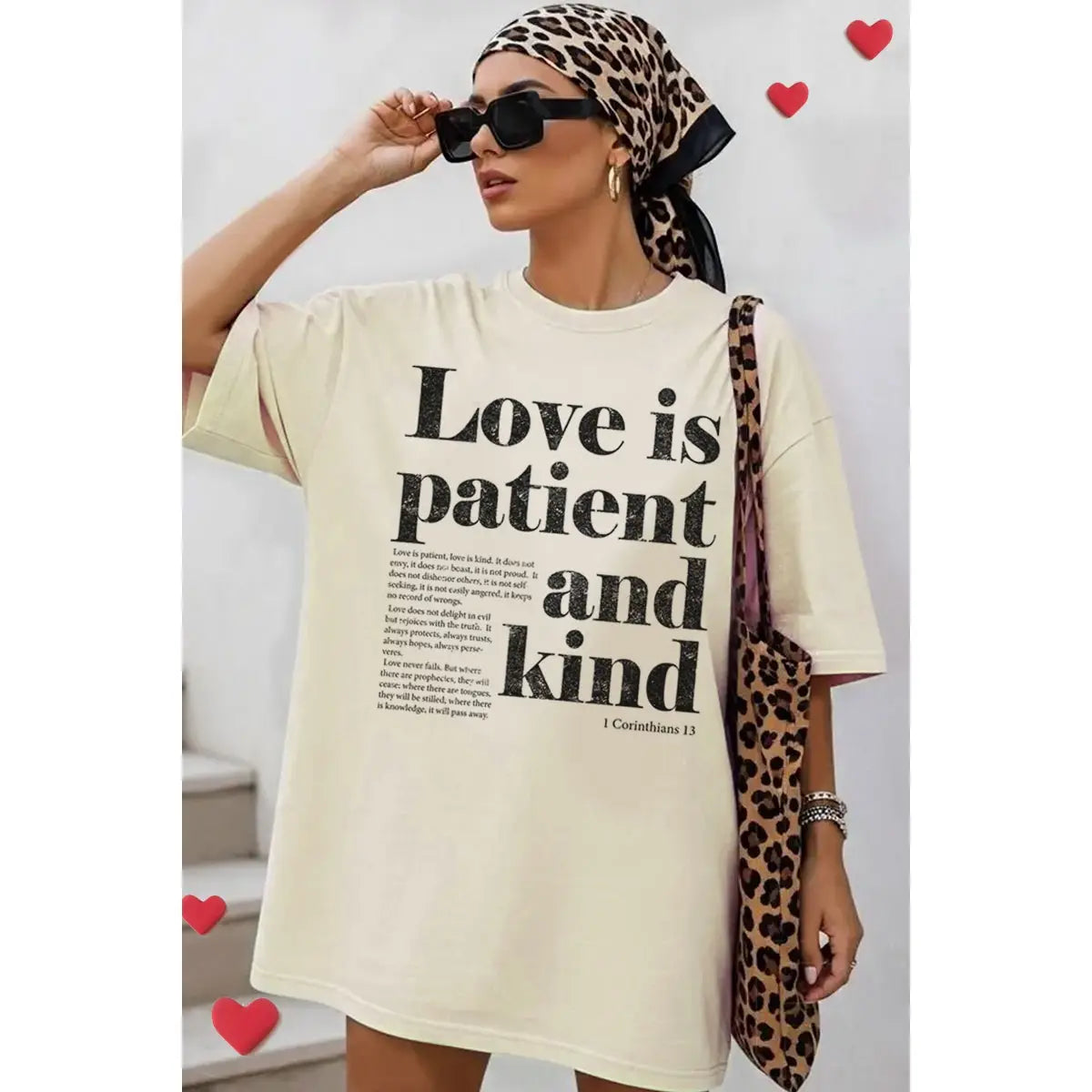 Love Is Patient Oversized Tee