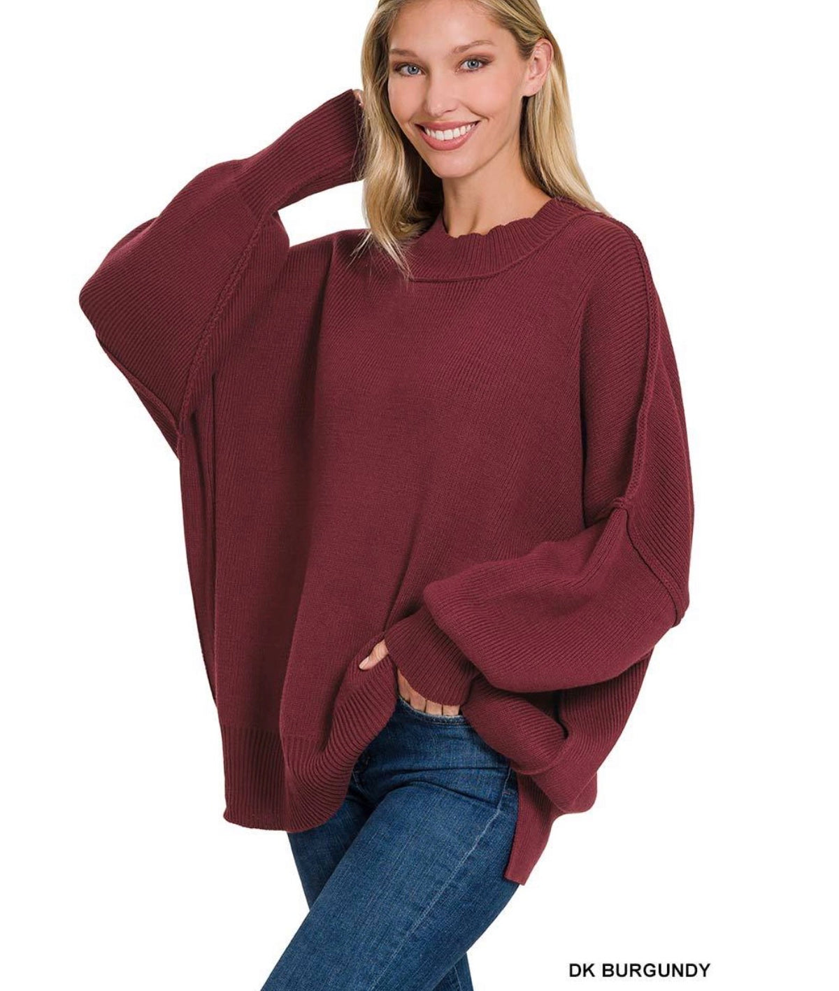 Slow Burn Oversized Sweater