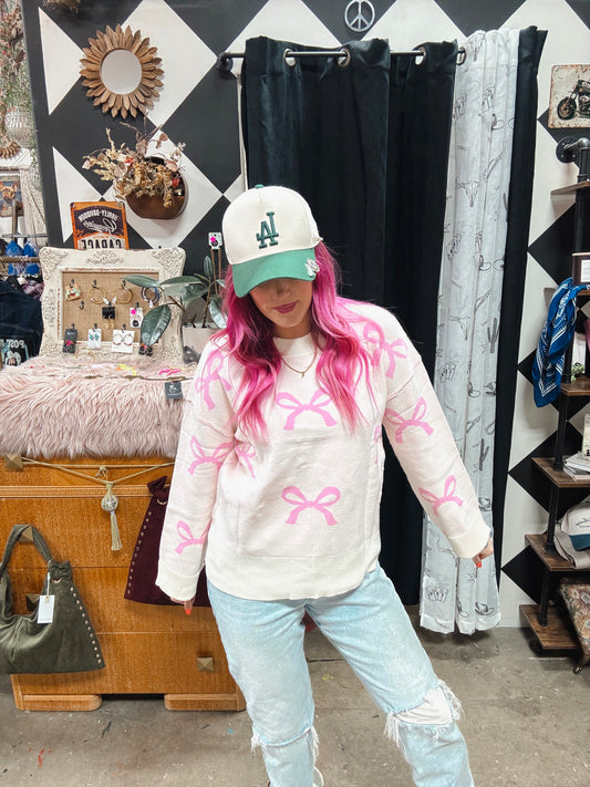 Sugarplum Bow Sweater