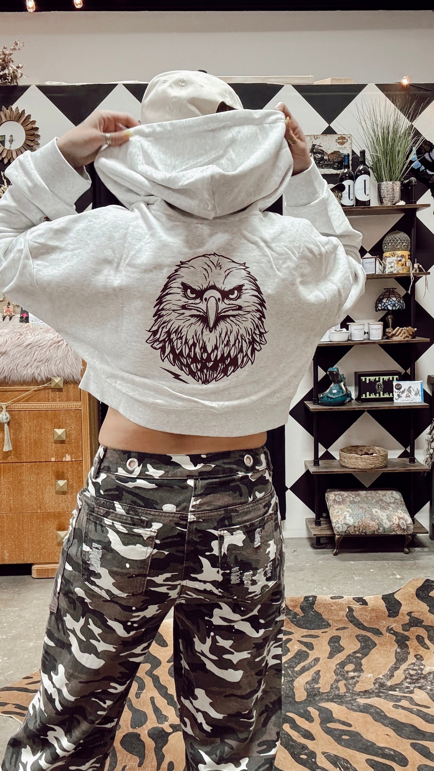 Spirit Animal Athletic Cropped Hoodie