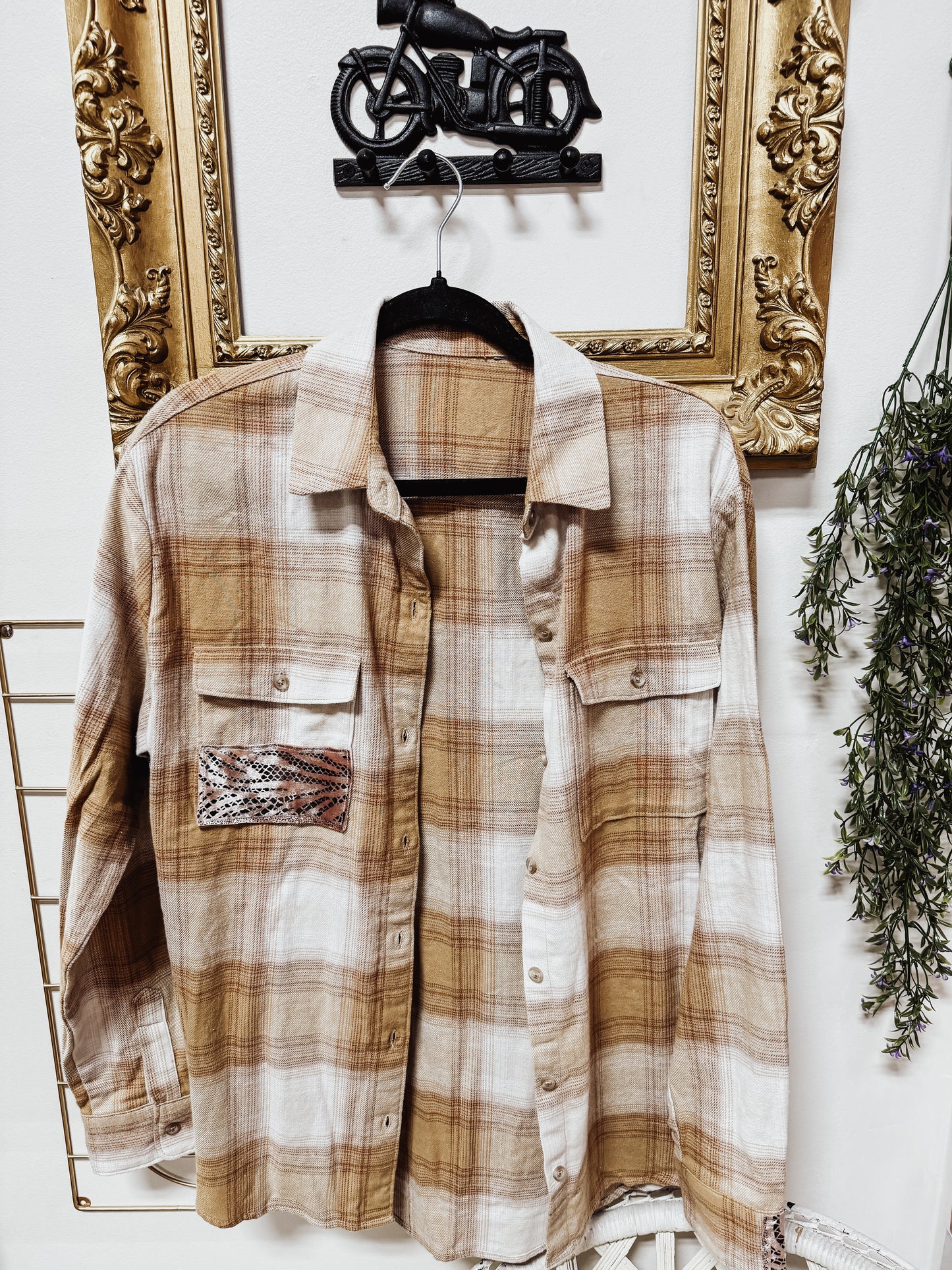 Cowboy Skully Flannel