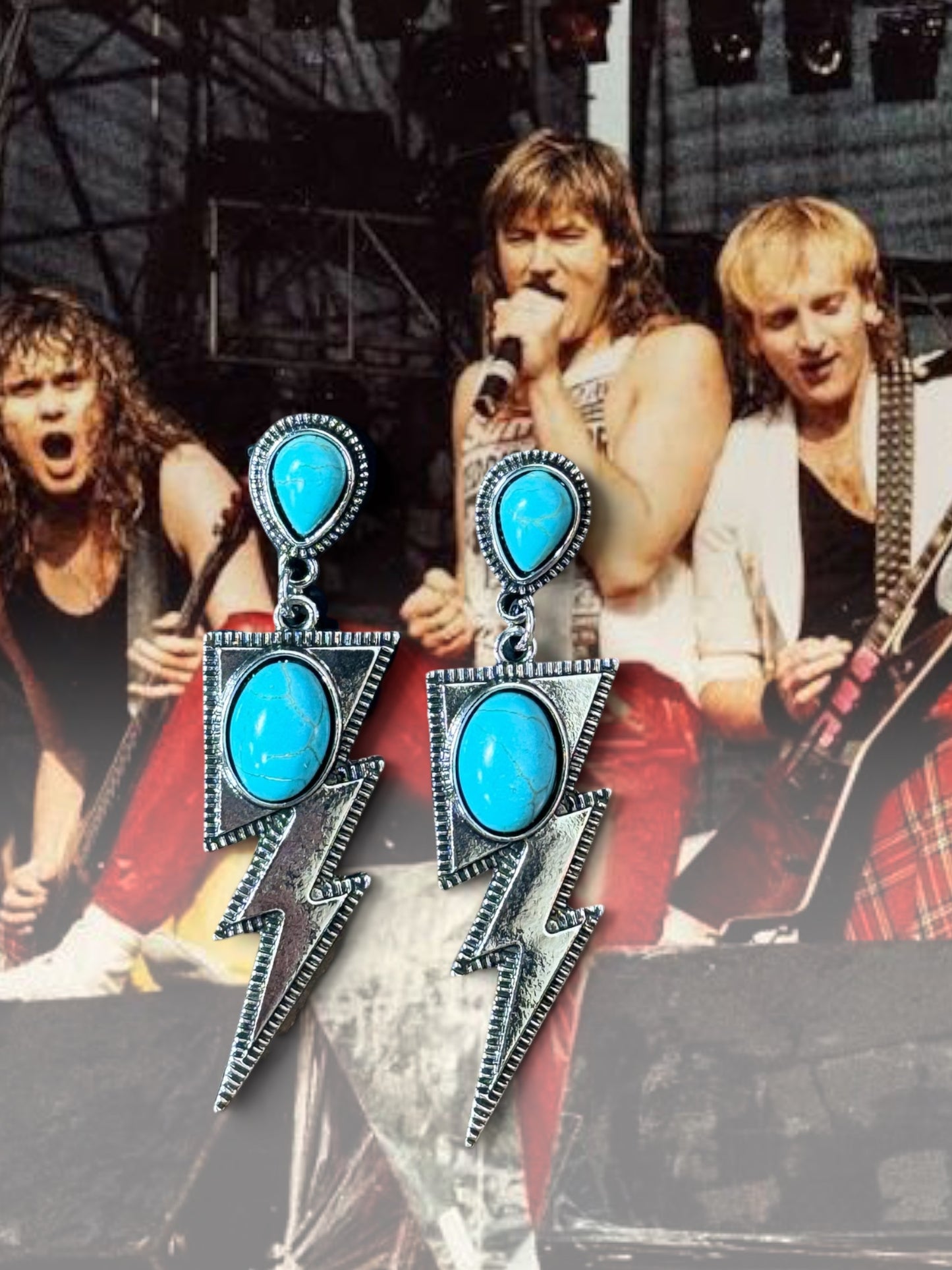 Pour Some Turquoise On Me Earrings