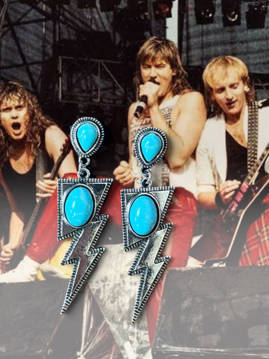 Pour Some Turquoise On Me Earrings