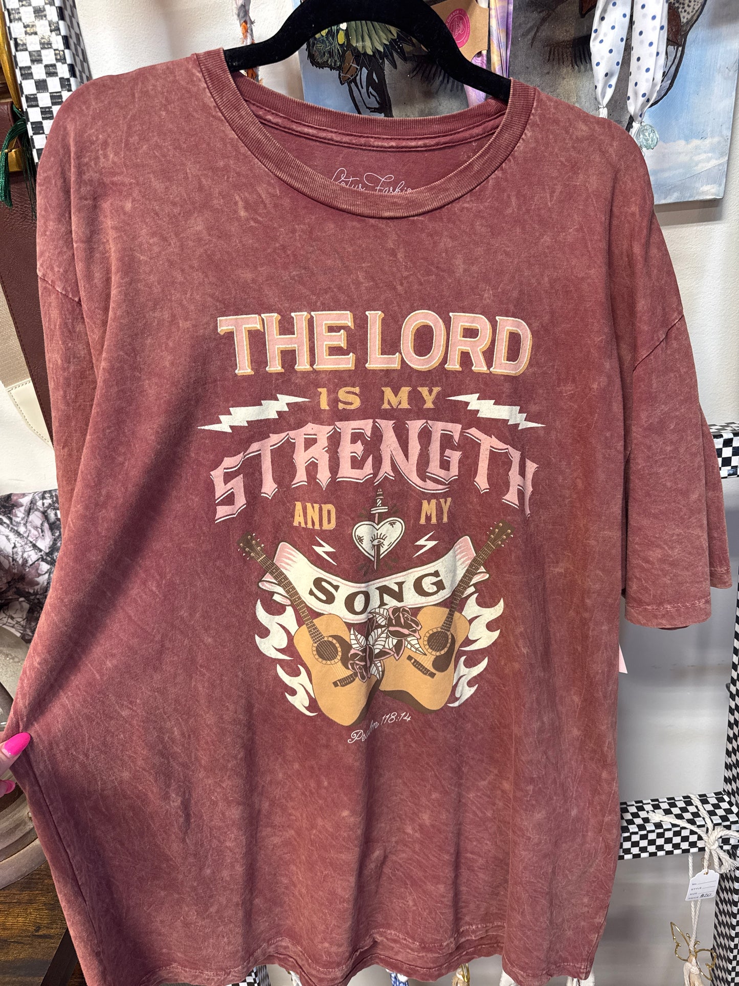 The Lord Is My Strength Graphic Tee
