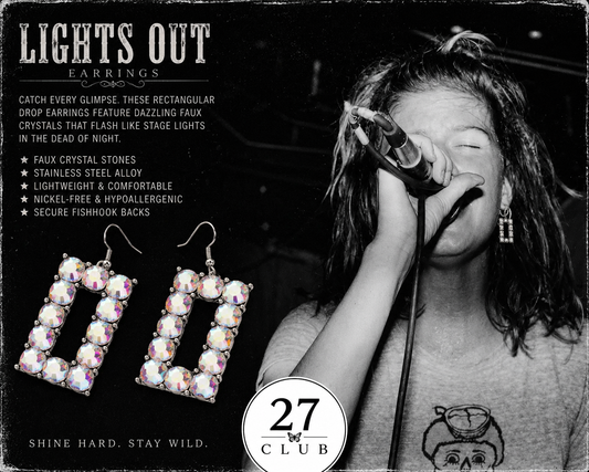 Lights Out Earrings