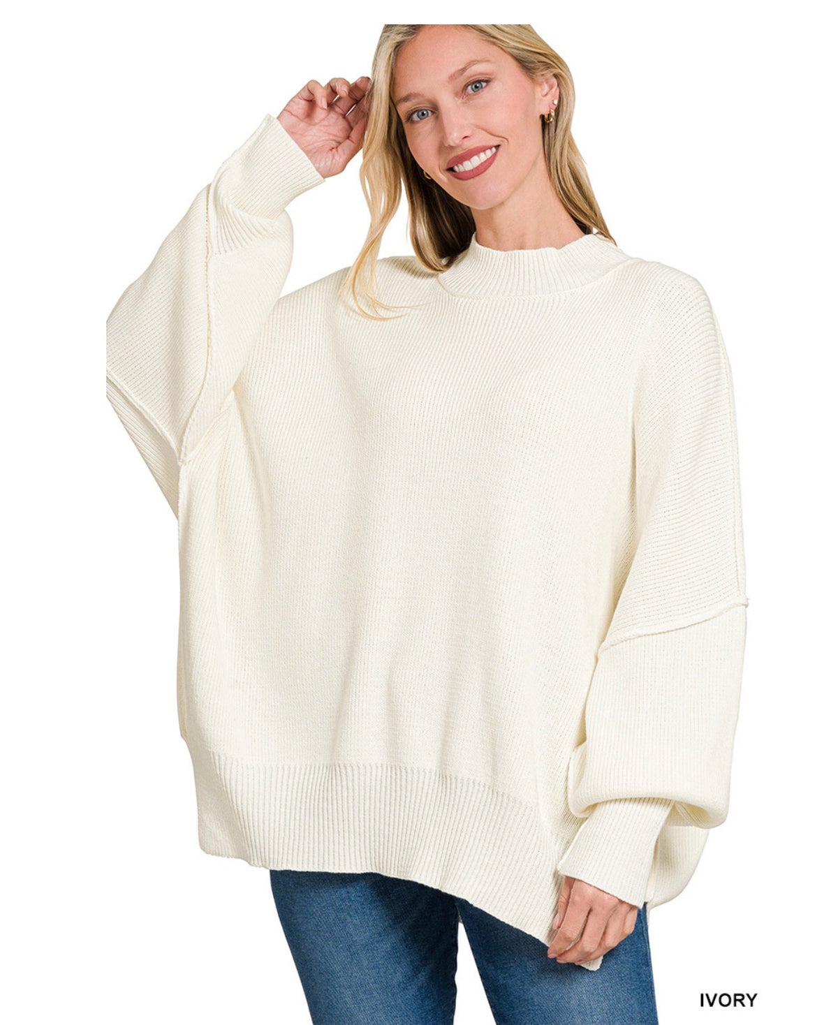 Slow Burn Oversized Sweater