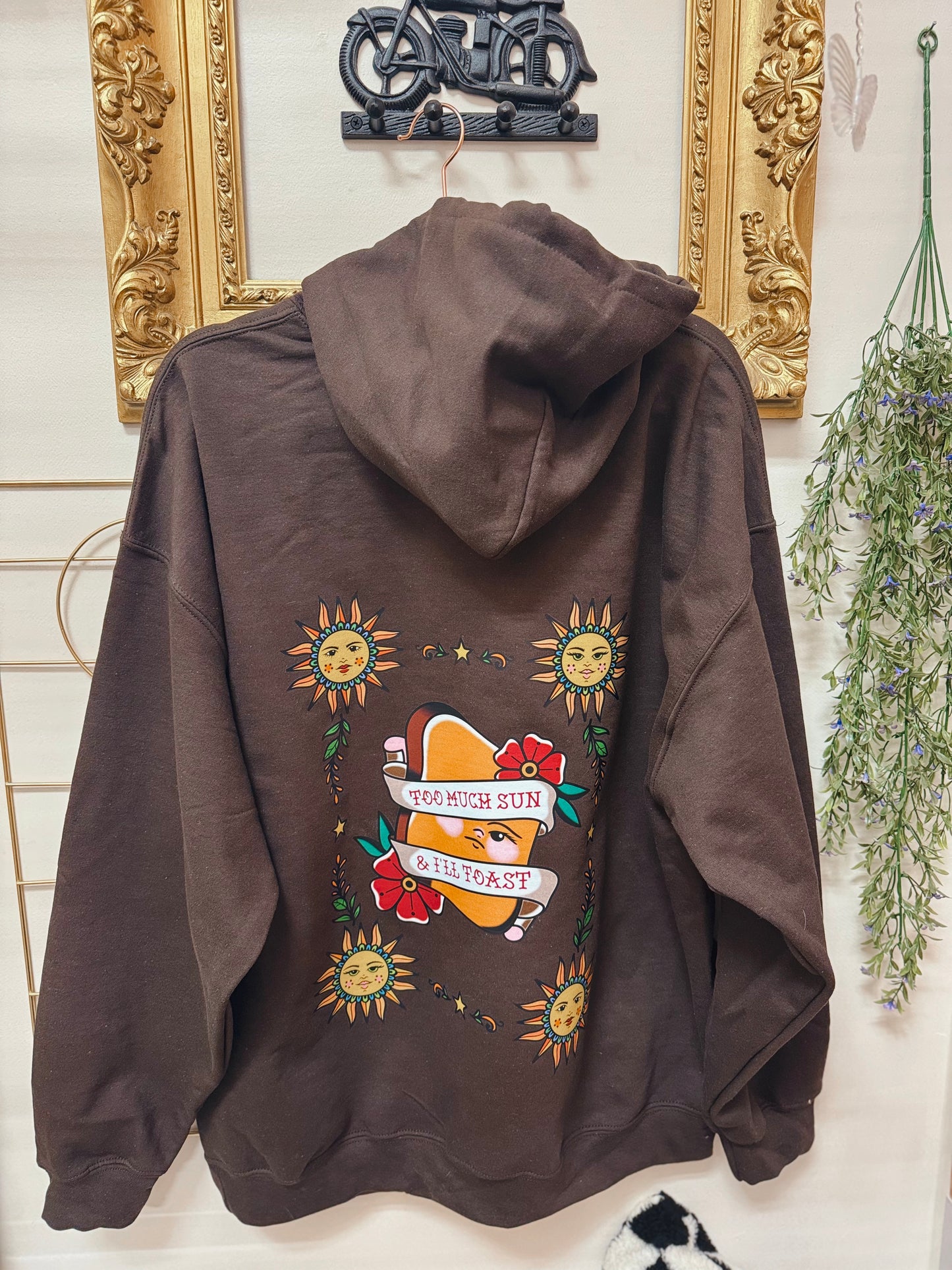 *PRE ORDER” Too Much Sun Hoodie