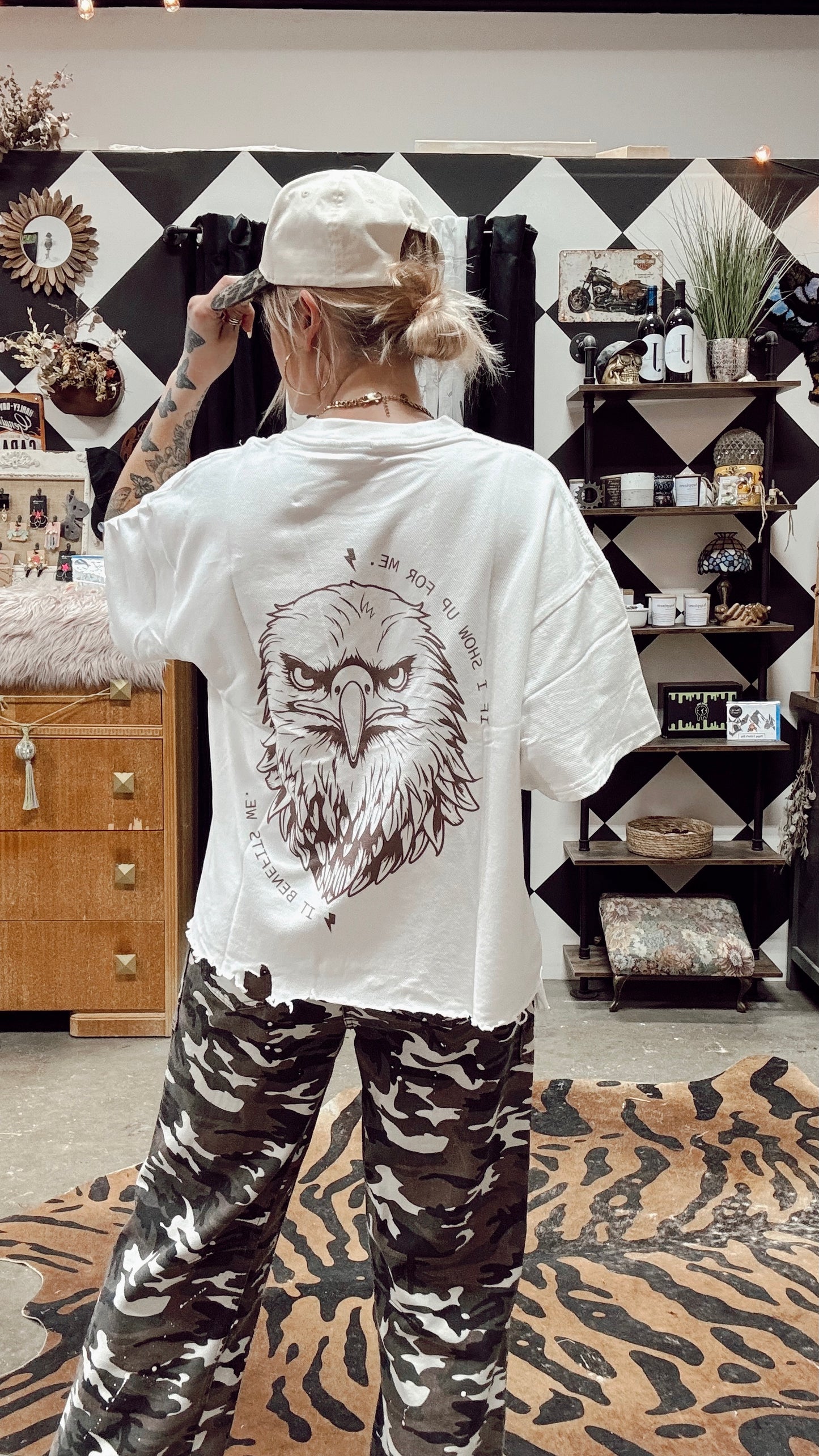 Show Up Spirit Animal Tee