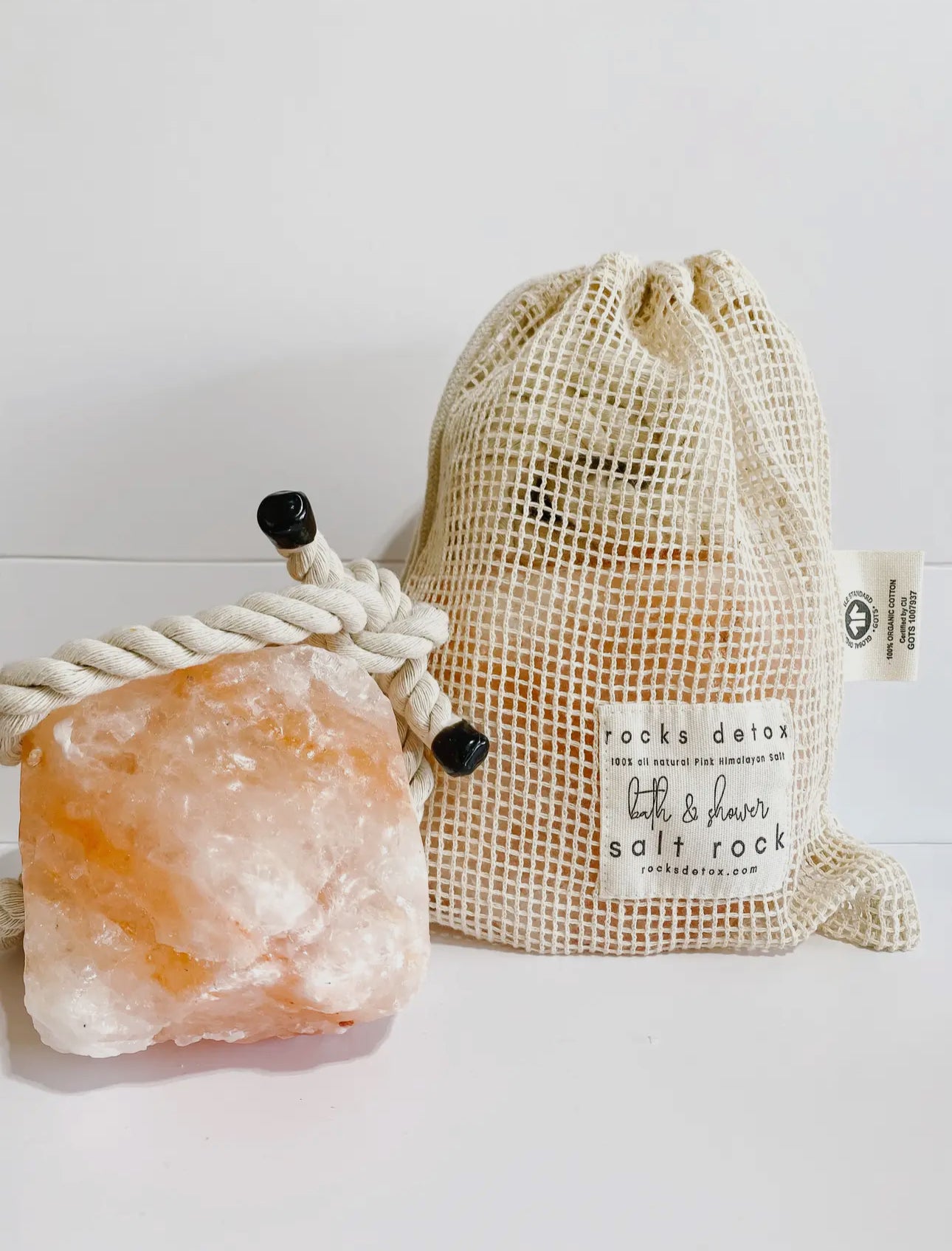 Pink Himalayan Bath and Shower Salt Rock