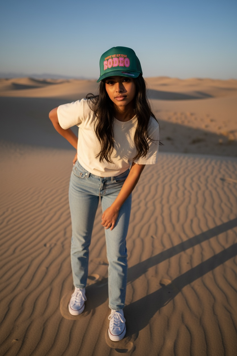 Meet Me At The Rodeo Snapback Hat