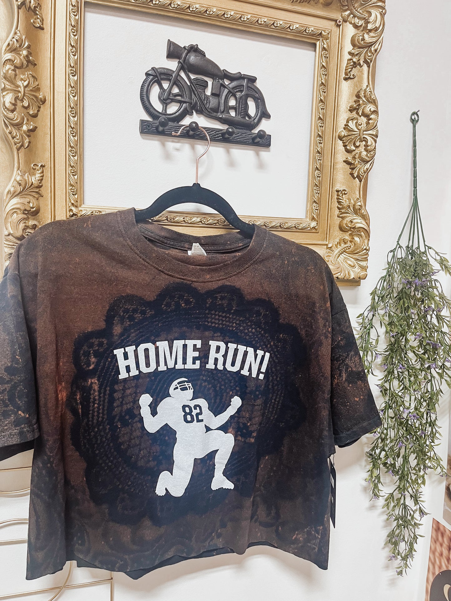 Home Run Cropped Graphic Tee