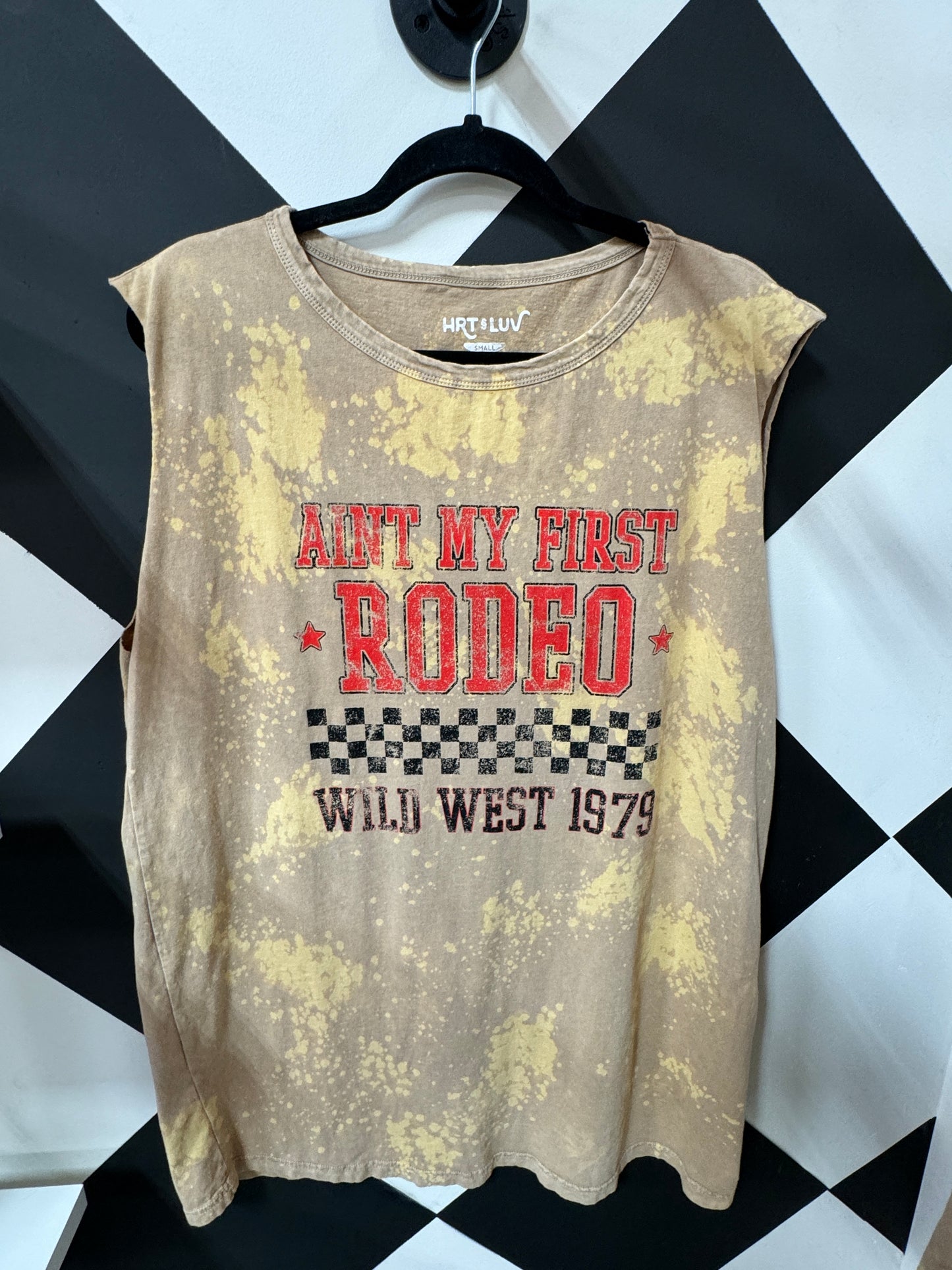 Aint My First Rodeo Graphic Tank Dress