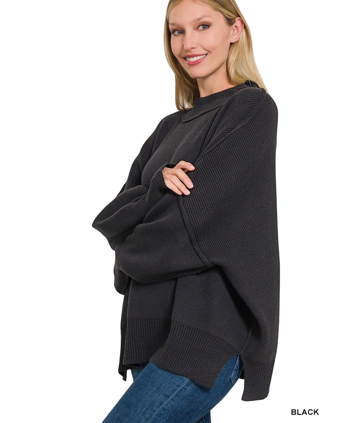Slow Burn Oversized Sweater