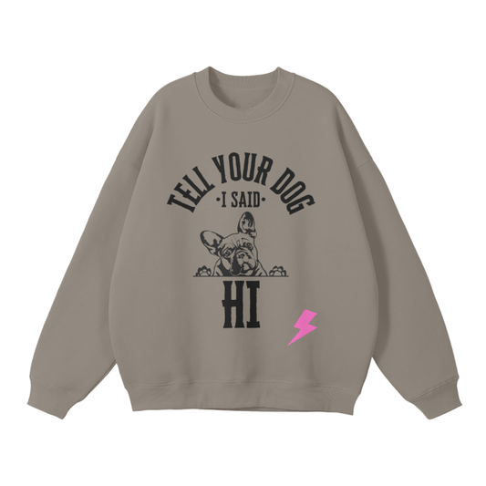 HONEY & GANG Graphic Crewneck Sweater