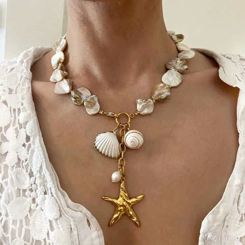 She Sells Seashells Necklace