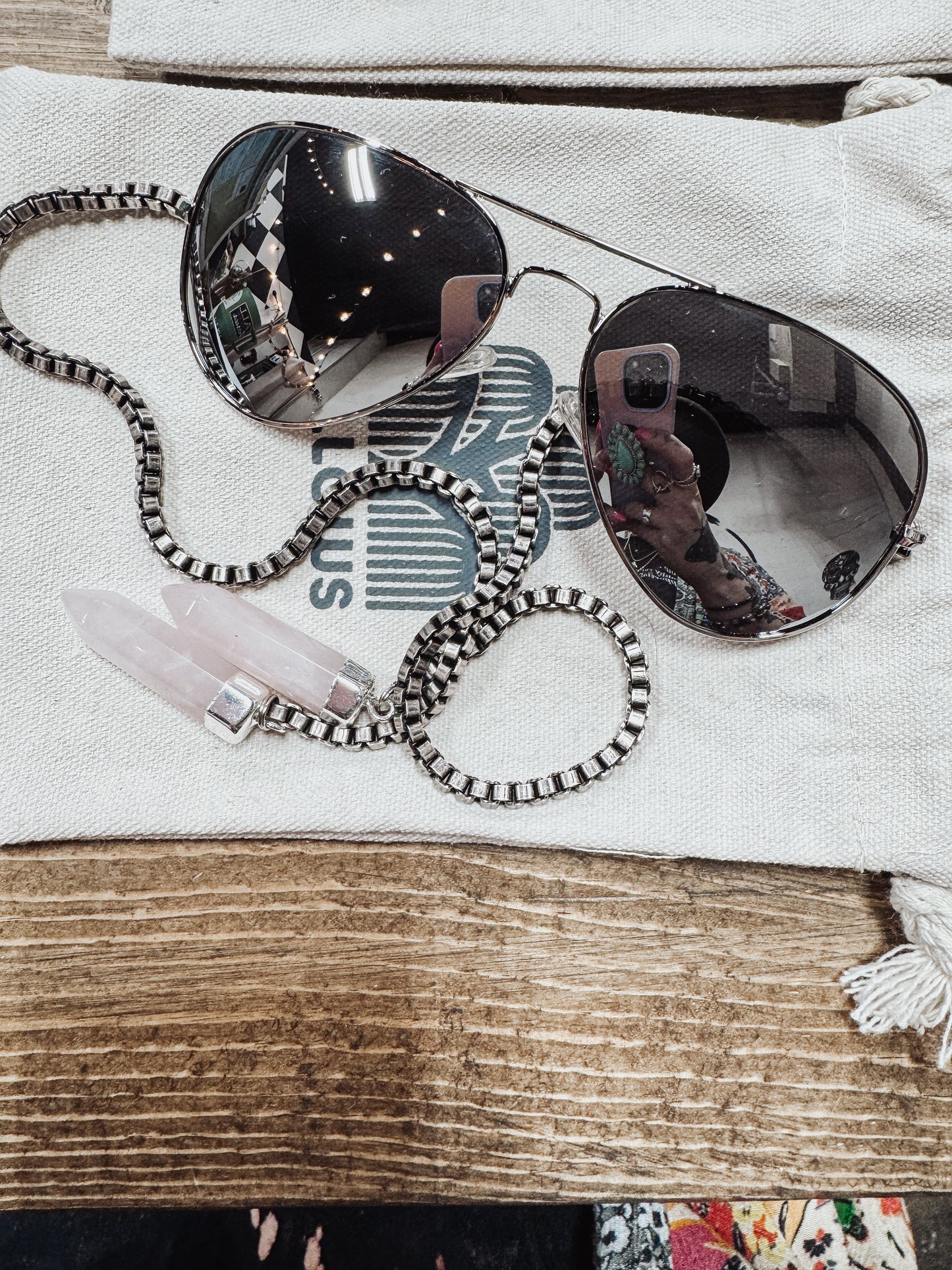 Cup of Joe Chain Sunglasses by MyWillows