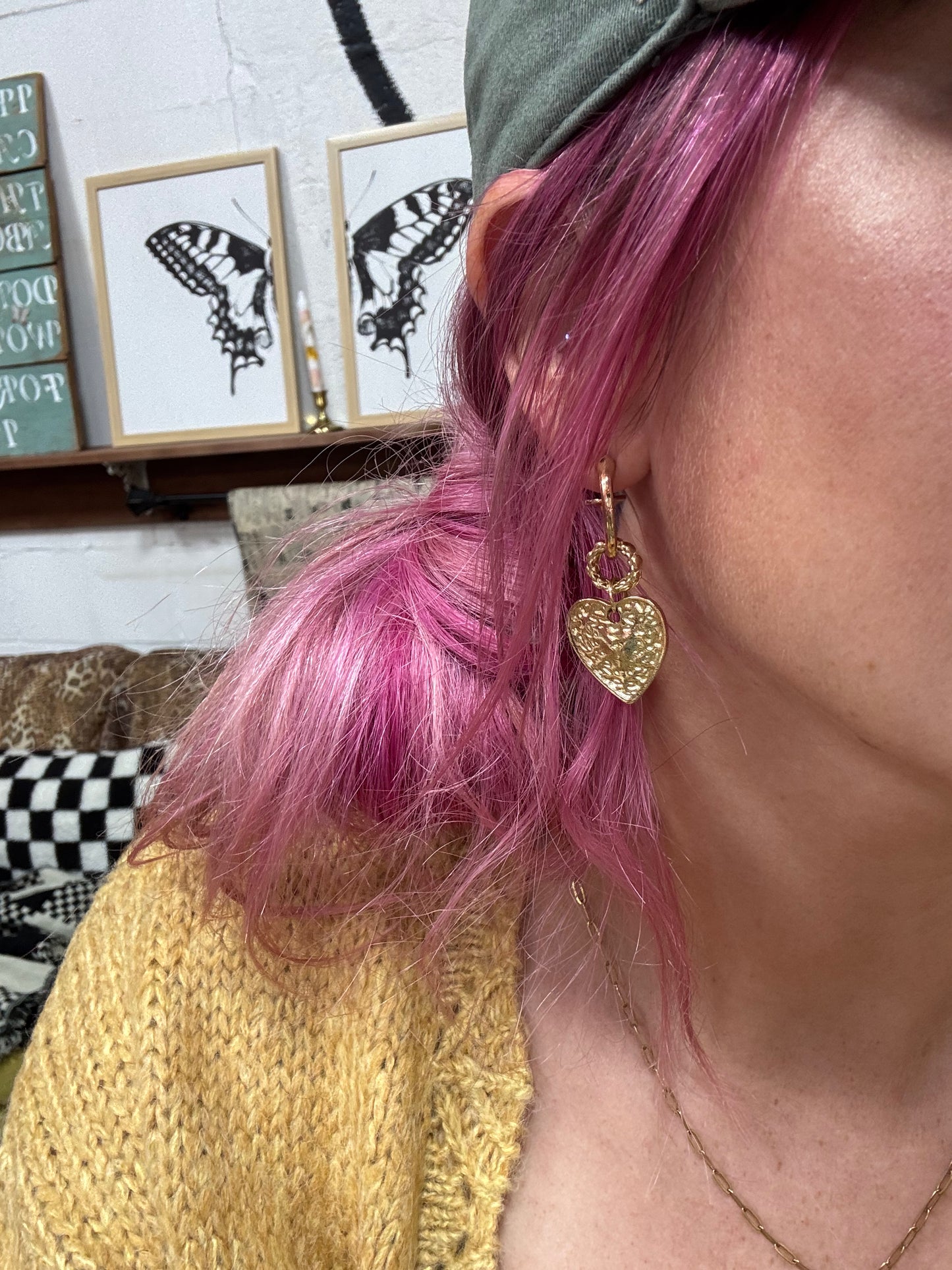 Sacred Love Dangle Earrings