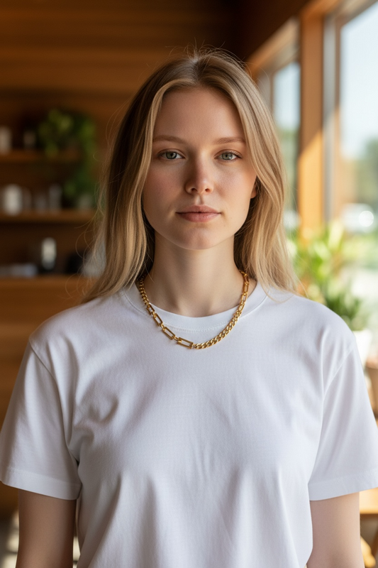 Looks Like Trouble Chain Necklace