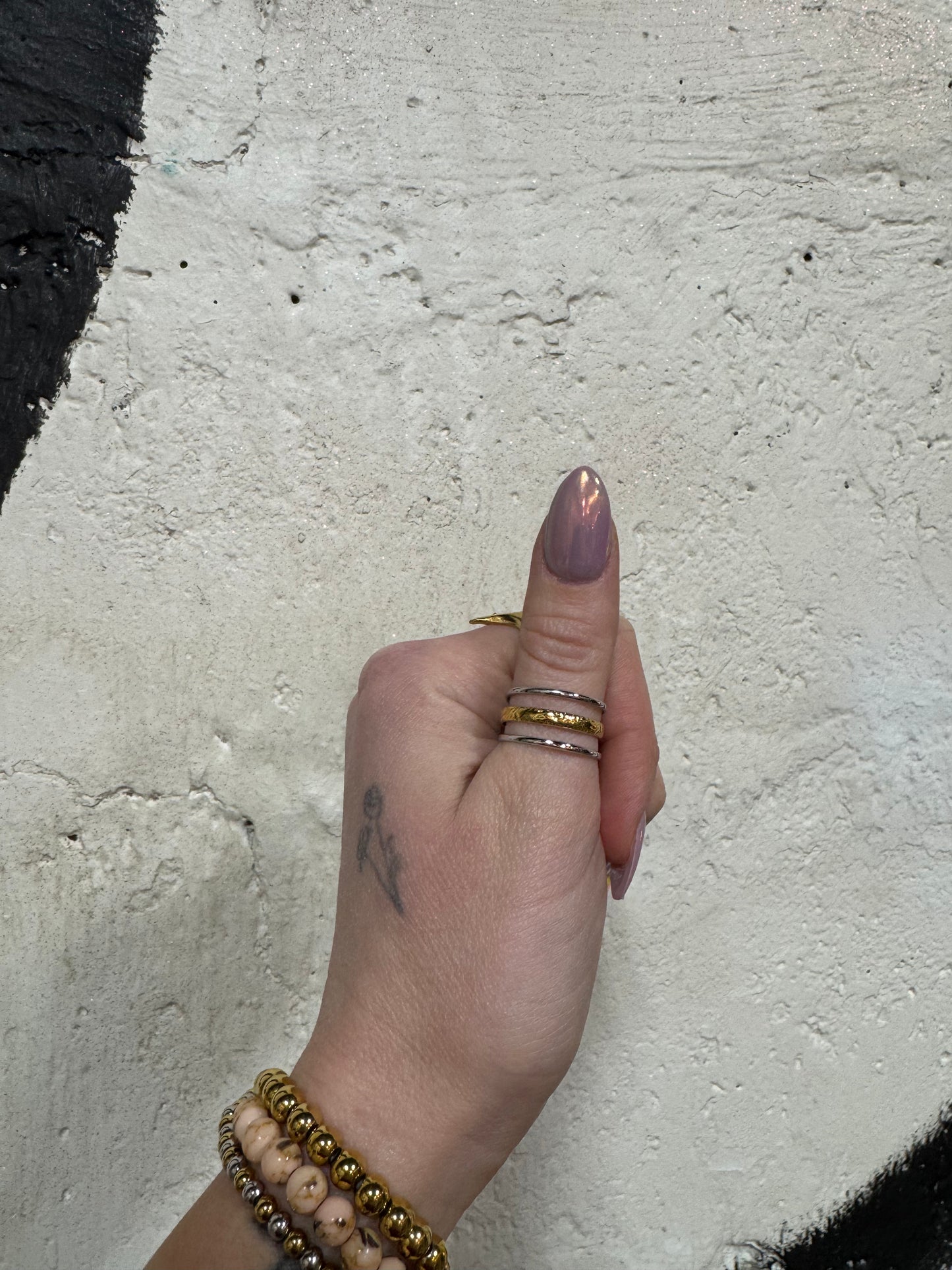 Silver & Gold Ring