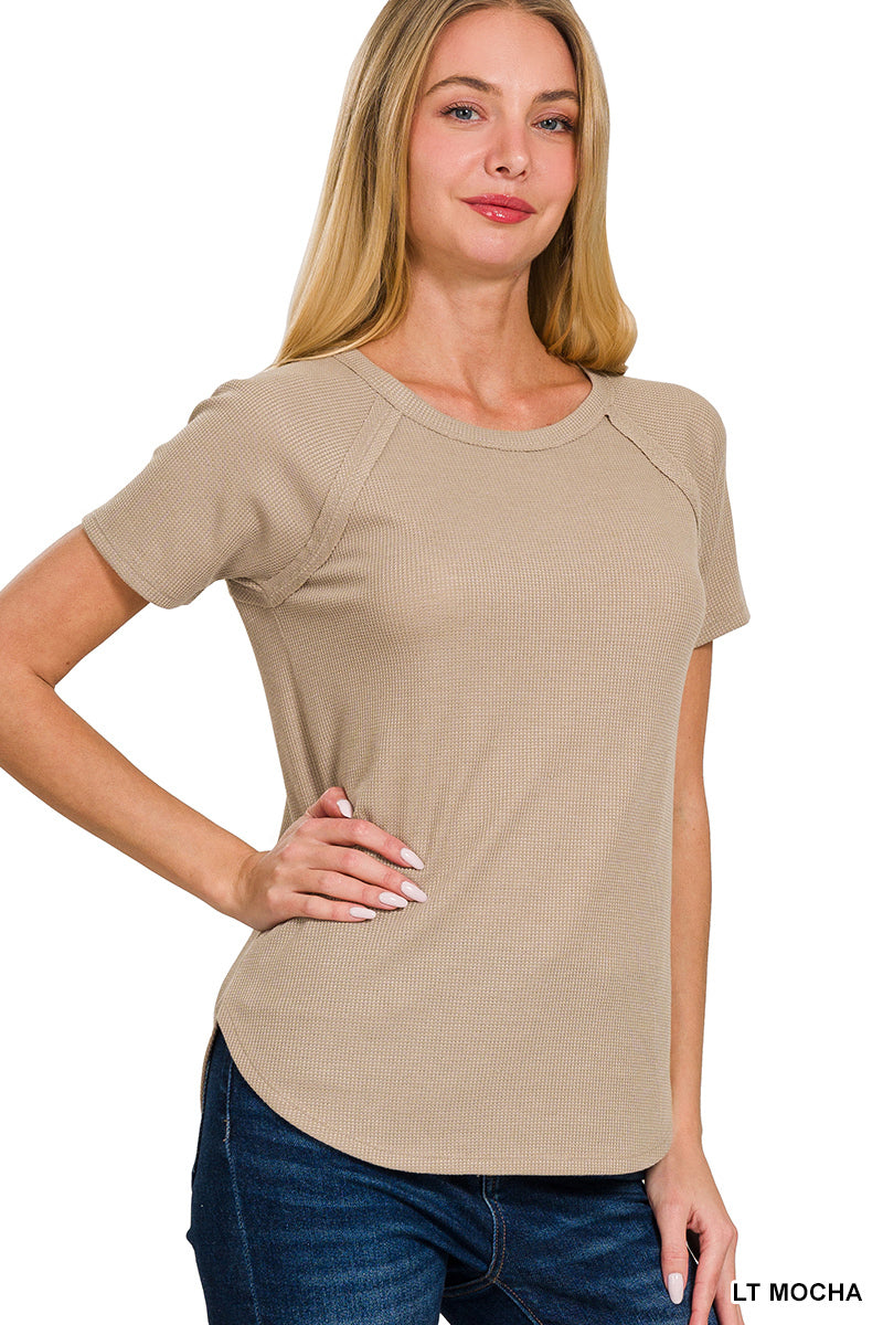 Waffle Baby Tee
