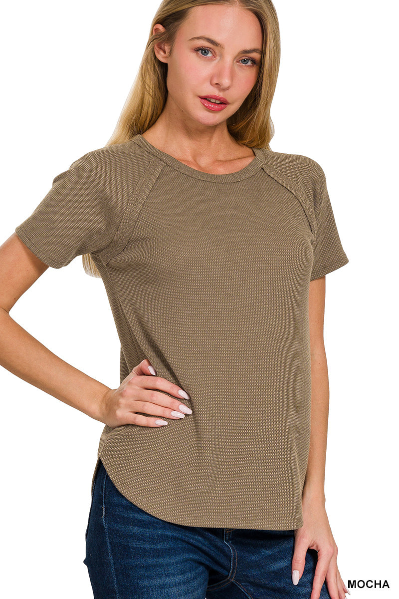 Waffle Baby Tee